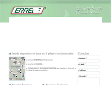 Tablet Screenshot of errede.com
